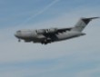Sunday programme enriched by C-17 and AWACS flypasts
